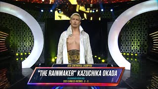 Kazuchika Okada Entrance  AEW Dynamite May 15 2024 [upl. by Hutchins]