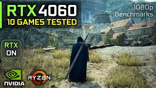 RTX 4060 Test in 10 Games in 2024 1080p [upl. by Hetti]