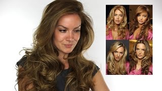 Victorias Secret Inspired Bouncy Hair Tutorial  Shonagh Scott  ShowMe MakeUp [upl. by Reger297]