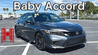 2024 Honda Civic Sport Touring Hatchback is it a Baby Accord All Specs amp Test Drive [upl. by Truda]