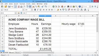 Spreadsheets 2 Absolute amp Relative Cell Addresses [upl. by Mogerly514]