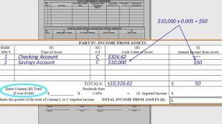 Calculating Income from Assets for LIHTC Households [upl. by Wein]