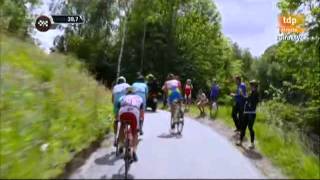 MORTIROLO 2015KruijswijkContadorLandaAPRICAGiro de Italia HD [upl. by Akirre]