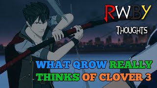 What Qrow REALLY Thinks of Clover 3 FT Alladar EternyaRWBY Thoughts [upl. by Nemrac366]