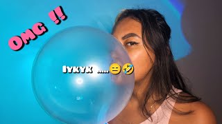 This ASMR Video Was SUPER Messy  Bubble In A Bubble  Big Huge Bubbles [upl. by Ramalahs]