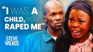 Victim Confronts Her Stepfather  The Steve Wilkos Show [upl. by Anak665]