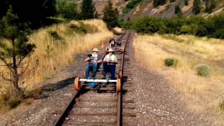 Joseph Branch Railriders Minam to Wallowa trip [upl. by Aenotna]