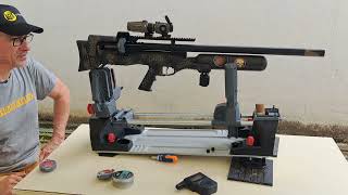 HATSAN BLITZ custom pcp full auto calibre762 [upl. by Ayirp]