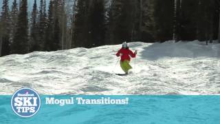 How to Ski Moguls  Turn Transitions  Steamboat Ski Resort Olympian Nelson Carmichael [upl. by Galasyn]