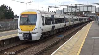 Upminster Station C2C  7th April 2018 [upl. by Anitap]