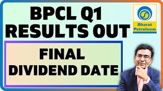 BPCL FINAL DIVIDEND 2024  BPCL latest business analysis 2024 [upl. by Gean757]