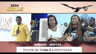 Mulheres recebem a benção e cura  20012024  Apóstolo Onório Cutane [upl. by Nyllaf158]