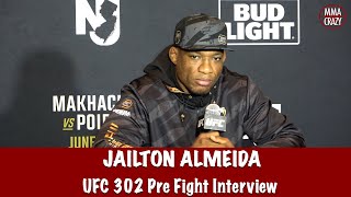 Jailton Almeida reveals advice from Islam amp Khabib ahead of UFC 302 [upl. by Plank65]