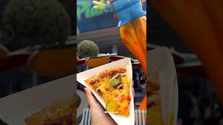 CHEESEBURGER PIZZA for Pixar Fest at Disneyland 🍔⭐️🍕 disneyfood disneylandfood disneyfoodvlog [upl. by Hras]