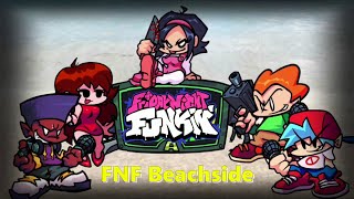 FNF Beachside by Speedz Beachside Friday Night Funkin فرايدي نايت فانكين 🎤 [upl. by Kelcie]