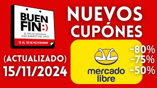 💸 Cupones de Mercado Libre para el Buen Fin Actualizado [upl. by Deryl]