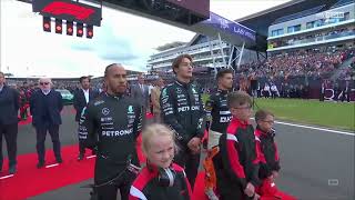 THE NATIONAL ANTHEM OF UNITED KINGDOM  FORMULA 1 2024 BRITISH GRAND PRIX [upl. by Garrik]