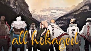 all hokages edit terding Naruto krazy anime [upl. by Kieffer]