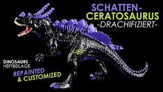 Schleich ® Ceratosaurus  Custom Trash for Beginners  Teil 2  OOAK Schattendrache für Eldrador [upl. by Snyder626]