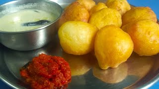 Mysore bonda recipe  How to make Mysore bonda recipe in Telugu  Mysore bajji recipe [upl. by Ashmead]