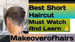 cutting my hair extremely short  extreme short haircut Transformation [upl. by Apoor]