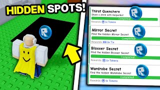 ALL HIDDEN TOKENS amp TIX Roblox Classic Hub [upl. by Saalocin]