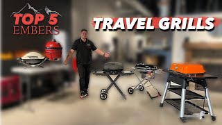 Top 5 travel Grills Best Portable grills for Camping [upl. by Drawets]