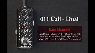 MOOER Micro Preamp 011CaliDual [upl. by Aible]