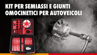 Kit per semiassi e giunti omocinetici per autoveicoli  Würth Italia [upl. by Woodson]