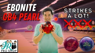 Ebonite GB4 Pearl  Bowling Ball Review  BEST GAME BREAKER TO DATE [upl. by Ultann]