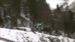 Tilen Bartol Planica 2016 252m  Fall [upl. by Maharba691]