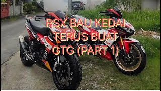 HONDA RSX 150 BARU SETUP TAYAR BESARPART1 [upl. by Avera382]