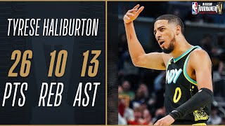 Tyrese Haliburton Posts His FIRST Career TripleDouble 🏆  December 12 2023 [upl. by Oscar]