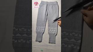 Don’t throw away the fleece pants that your child doesn’t wear anymore sewing [upl. by Ana794]