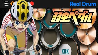 Yowamushi Pedal OP  Reclimb  by ROOKiEZ is PUNKD  Real Drum Cover [upl. by Adlesirk488]