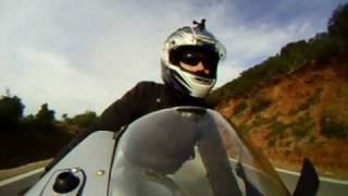 APRILIA RS 250  Onboard  Mountain Pass [upl. by Michigan]