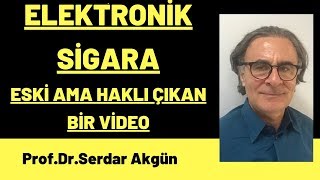 Elektronik sigara faydası ve zararları ProfDrSerdar akgün [upl. by Deidre]