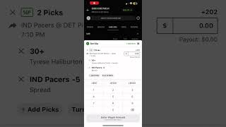 Samegame parlay pacers vs pistons October 23rd [upl. by Ahsie860]