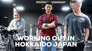 WORKING OUT IN HOKKAIDO JAPAN  Bas Hollander  Vlog 158 [upl. by Ragg446]