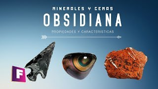 Obsidiana  propiedades  caracteristicas y variedades  foro de minerales [upl. by Asseret745]