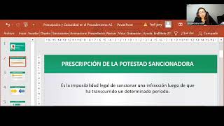 PRESCRIPCIÓN Y CADUCIDAD DEL PROCEDIMIENTO SANCIONADOR [upl. by Gebelein344]