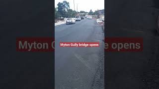 Old Harbours Myton Gully bridge opens [upl. by Dianemarie]