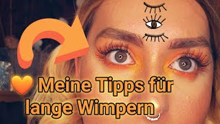 Tipps für lange schöne Wimpern Long 4 Lashes Wimpernserum Lucy Like´s [upl. by Jenesia474]