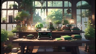 📖Typewriting 🧙‍♀️ W I T C Hs Summer Class Ambience  Typewriter  flipping Book sounds [upl. by Eddie291]