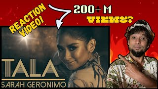 INDIAN reaction to TALA  Sarah Geronimo Official Music Video  Viva Records  Siraj Reacts [upl. by Diann523]