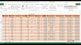 Excel  3 Avancé  Cours Tableau Croisé Dynamique 1 [upl. by Clevie]