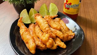 Tiritas de pescado estilo chilango para botana o negocio ✅ [upl. by Akibma962]