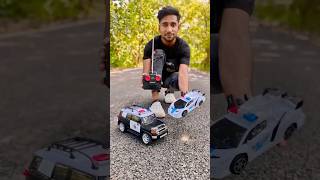 Remote control Big police car amp Small Rc police car Testing [upl. by Raybourne]