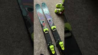 My set up Volkl Revolt Tyrolia attack bindings skiutah skiing winter volkl winter utah [upl. by Freedman]