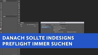 InDesign mit Preflight nach veralteten Querverweisen suchen [upl. by Enneiviv744]